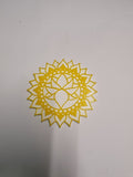 Sunlight Mandala Wall Art - Acrylic