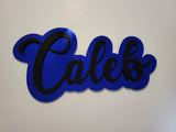Custom Name Sign - Premium Mirror Acrylic Finish