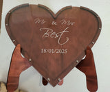 Drop in Heart Wedding Guest Book