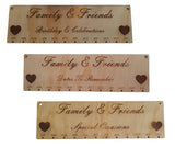 birthday board with wooden discs PJ Laser Designs QLD