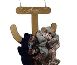 Rose Gold Scrunchie Hair Tie Holder PJ Laser Designs QLD