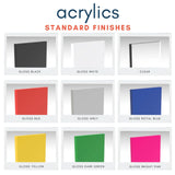 Acrylic Colour Options PJ Laser Designs