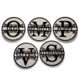 Outdoor Surname Sign Custom Queensland PJ Laser Designs