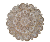 Tranquil Mandala Wall Art - Timber