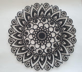 Calm Mandala Wall Art - Timber