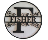 Surname Sign Custom Queensland PJ Laser Designs