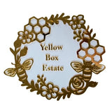 Botanicals & Bees Wreath