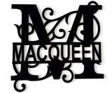 Surname Sign Custom Queensland PJ Laser Designs