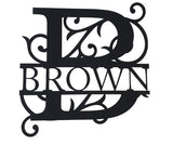 Surname Sign Custom Queensland PJ Laser Designs