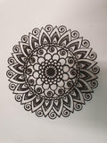 Calm Mandala Wall Art - Timber