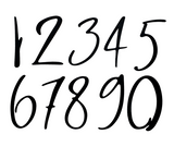 Acrylic House Numbers PJ Laser Designs