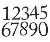 Acrylic House Numbers PJ Laser Designs