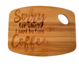 Custom Chopping Board PJ Laser Designs QLD