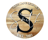 Custom Family Details Sign PJ Laser Design QLD