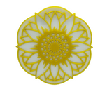 Botanical style Mandala wall hanging QLD PJ Laser Designs