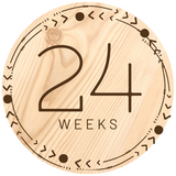 Pregnancy Milestone Plaque PJ Laser Designs QLD