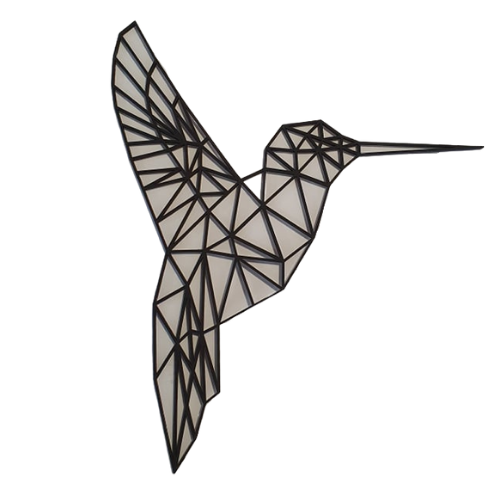 Hummingbird Wall Art PJ Laser Design QLD