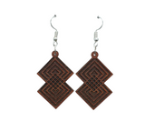 Jarrah Earrings Gifts PJ Laser Designs QLD