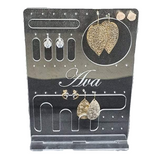 Personalised Clear Earring Holder PJ Laser Designs QLD
