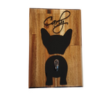 Dog Breed Leash Holder PJ Laser Designs QLD