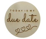 Maternity Milestone Photo Prop Sign PJ Laser Designs QLD