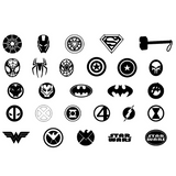 Superhero Artwork Options Custom Gaming Stand PJ Laser Design QLD