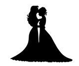 Bride Gay Wedding Cake Topper PJ Laser Designs QLD