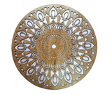 Orbit Mandala Wall Art - Timber