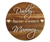 Custom Flower Girl Wedding Sign PJ Laser Designs QLD