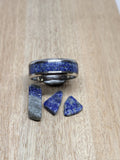 STONE INLAY RING Stainless Steel