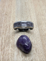 STONE INLAY RING Stainless Steel