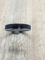 STONE INLAY RING 925 Sterling Silver