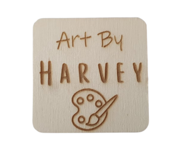 Child's Artwork Custom Magnet Set - Main Image