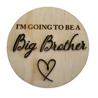 Big Brother Plaque Photo Prop PJ Laser Design QLD