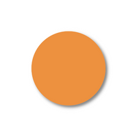 Orange Acrylic Blank Circles PJ Laser Design QL
