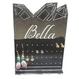 Personalised Clear Earring Holder PJ Laser Designs QLD