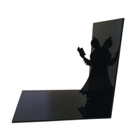 Batman Black Widow Superhero Book End PJ Laser Design QLD